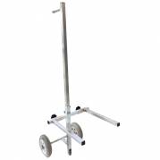 Stolevogn, Tina Trolleys, 620x420x1275mm, gr&Atilde;&yen;, galvaniseret st&Atilde;&yen;l *Denne vare tages ikke retur*