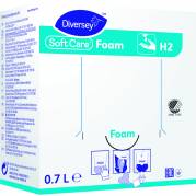 Skums&Atilde;&brvbar;be, Diversey Soft Care Foam H2, 700 ml, uden farve med parfume