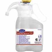 Sanitetsreng&Atilde;&cedil;ring, Diversey TASKI Sani 100 Free SD W1b, 1,4 l, SD, alkalisk/affedtende, uden farve og parfume