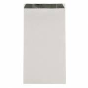 Grillpose, 29x16x5,5cm, 60 g/m2, hvid, aluminium/papir/PE, med sidefals