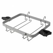 Poseholder, Vikan, gr&Atilde;&yen;, metal, til montering p&Atilde;&yen; reng&Atilde;&cedil;ringsvogn *Denne vare tages ikke retur*