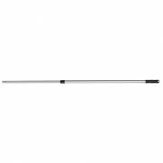 Teleskopskaft med klik, Vikan, sort, aluminium/PE, 100-180 cm