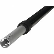 Teleskopskaft med klik, Vikan, sort, aluminium/PE, 90-160 cm
