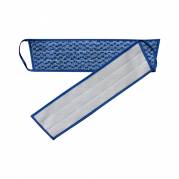 Fugtmoppe, Micro Vision, bl&aring;, mikrofiber, 30 cm, med velcro