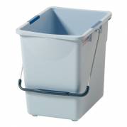 Inventarspand, Vileda Origo, 41,2x30,4x86,8cm, 25 l, gr&aring;, rPP/PP, med hank og farvekodeclips *Denne vare tages ikke retur*