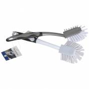 Opvaskeb&Atilde;&cedil;rste, 23,5cm, flerfarvet, PP/PET, stive b&Atilde;&cedil;rsteh&Atilde;&yen;r, skrabekant *Denne vare tages ikke retur*