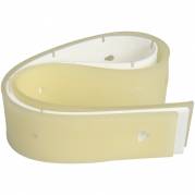 Sugegummi s&Atilde;&brvbar;t, Nilfisk, BA451/531/551, SC450/530, 29", 740x740mm, hvid, PU *Denne vare tages ikke retur*