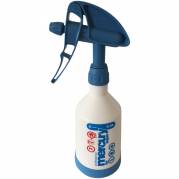 Bruseflaske, Kwazar Mercury Professional 360&Acirc;&deg; Super, 500 ml, hvid, bl&Atilde;&yen;t brusehoved *Denne vare tages ikke retur*