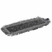 Skrubbemoppe, Vikan Wet Scrub, 330x120x10mm, gr&Atilde;&yen;, 25 cm, med velcro