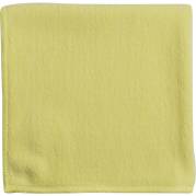 Reng&oslash;ringsklud, 32x32cm, gul, mikrofiber, soft