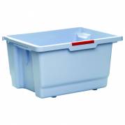 Moppeboks, Vileda Origo, 15 l, gr&Atilde;&yen;, rPP/PP, med farvekodeclips *Denne vare tages ikke retur*