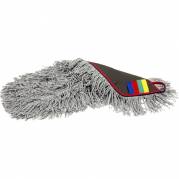 Fugt- og v&aring;dmoppe, Vileda Swep Single Extramop, r&oslash;d, mikrofiber, 50 cm, med lommer