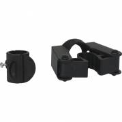 Redskabsholder, Vikan, Toolflex, 80x82x40mm, sort, PP/TPE gummi, til skaft p&Atilde;&yen; 25-35 mm, til r&Atilde;&cedil;rmontering *Denne vare tages ikke retur*