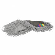 Fugt- og v&aring;dmoppe, Vileda Swep Single MicroTech, gr&aring;, mikrofiber, 50 cm, med lommer