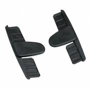 Endestykke til superior, Vikan, 90x35x13mm, sort, PA *Denne vare tages ikke retur*