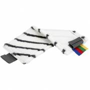 Fugt- og v&Atilde;&yen;dmoppe, Vileda UltraSpeed MicroPlus, hvid, mikrofiber, 40 cm, med lommer