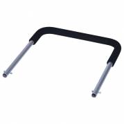 K&Atilde;&cedil;reh&Atilde;&yen;ndtag, Tina Trolleys, 480x440x40mm, sort, pulverlakeret st&Atilde;&yen;l/PU-skum, med skumovertr&Atilde;&brvbar;k, x-large *Denne vare tages ikke retur*