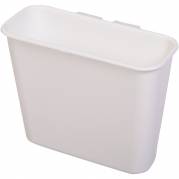 Opbevaringsboks, Tina Trolleys, 9,5x12x12,5cm, hvid, PP, lille *Denne vare tages ikke retur*