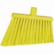 Fejekost, Vikan, gul, PP/polyester/rustfrit st&Atilde;&yen;l, 29 cm, meget stive b&Atilde;&cedil;rsteh&Atilde;&yen;r *Denne vare tages ikke retur*