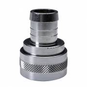 Slangekobling, Nito, gr&Atilde;&yen;, 3/4 tommer, forkromet messing, 120 g *Denne vare tages ikke retur*