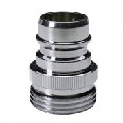 Quickkobling, Nito, gr&Atilde;&yen;, 3/4 tommer, forkromet messing, 50 g *Denne vare tages ikke retur*