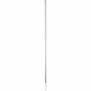 Skaft med vandgenneml&Atilde;&cedil;b, Vikan, 154cm, hvid, PP/aluminium, gevind, Q-kobling *Denne vare tages ikke retur*