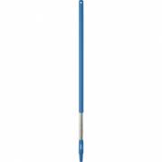 Skaft med gevind, Vikan, 1025mm, &Atilde;&tilde;31mm, bl&Atilde;&yen;, PP/rustfrit st&Atilde;&yen;l *Denne vare tages ikke retur*