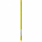 Skaft med gevind, Vikan, 1025mm, &Atilde;&tilde;31mm, gul, PP/rustfrit st&Atilde;&yen;l *Denne vare tages ikke retur*