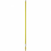 Teleskopskaft med gevind, Vikan, gul, PP/aluminium, 158-278 cm *Denne vare tages ikke retur*