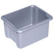 Moppeboks, Tina Trolleys, 370x300x200mm, gr&Atilde;&yen;, PP/plast, uden l&Atilde;&yen;g *Denne vare tages ikke retur*