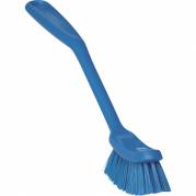 Opvaskeb&Atilde;&cedil;rste, Vikan, 290x25x65mm, bl&Atilde;&yen;, PP/polyester/rustfrit st&Atilde;&yen;l, medium b&Atilde;&cedil;rsteh&Atilde;&yen;r