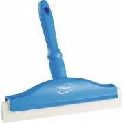 H&Atilde;&yen;ndskraber, Vikan, bl&Atilde;&yen;, PP/gummi, 25 cm, med dobbeltblad *Denne vare tages ikke retur*