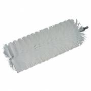 R&Atilde;&cedil;rrenserhoved, Vikan, 200mm, &Atilde;&tilde;60mm, hvid, PP/polyester/rustfrit st&Atilde;&yen;l, medium b&Atilde;&cedil;rsteh&Atilde;&yen;r *Denne vare tages ikke retur*