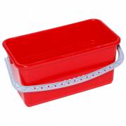 Moppeboks, Tina Trolleys, 540x270x270mm, 22 l, r&Atilde;&cedil;d, PP/plast, med hank, til rist *Denne vare tages ikke retur*