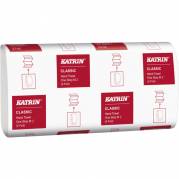 H&Atilde;&yen;ndkl&Atilde;&brvbar;deark, Katrin Classic, 2-lags, Z-fold, 25x23,5cm, 8,5 cm, hvid, blandingsfibre