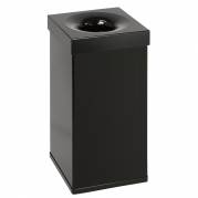 Brandh&Atilde;&brvbar;mmende affaldsspand, Carro-Line Carro-flame, 55 l, sort *Denne vare tages ikke retur*