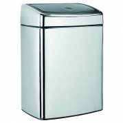 Affaldsspand, Brabantia Touch bin, 10 l, st&Atilde;&yen;l blank