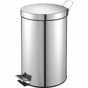 Pedalspand, EKO, gr&aring;, st&aring;l, 3 l