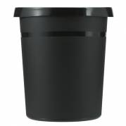 Papirskurv , 18 l, sort, kildesortering mulig