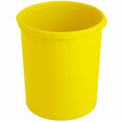 Papirkurv, 30 l, gul, kildesortering mulig *Denne vare tages ikke retur*
