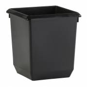 Papirkurv, 21 l, sort, kildesortering mulig, til tungt affald *Denne vare tages ikke retur*