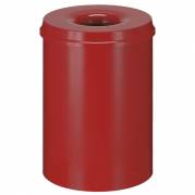 Brandh&Atilde;&brvbar;mmende affaldsspand, 30 l, r&Atilde;&cedil;d *Denne vare tages ikke retur*