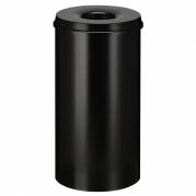 Brandh&Atilde;&brvbar;mmende affaldsspand, 50 l, sort *Denne vare tages ikke retur*