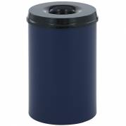 Brandh&Atilde;&brvbar;mmende affaldsspand, 110 l, bl&Atilde;&yen; *Denne vare tages ikke retur*