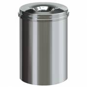 Brandh&Atilde;&brvbar;mmende affaldsspand, 30 l, st&Atilde;&yen;l *Denne vare tages ikke retur*