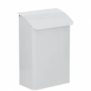 Postkasse, Toledon, 12x27x40cm, hvid *Denne vare tages ikke retur*