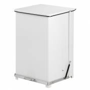 Pedalspand, 152 l, hvid *Denne vare tages ikke retur*