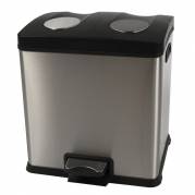 Pedalspand, EKO Rejoice, 24 l, st&Atilde;&yen;l, 2-rums *Denne vare tages ikke retur*