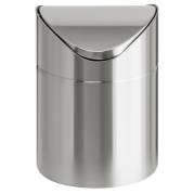 Affaldsspand, 16,5cm, &Atilde;&tilde;12cm, 1,5 l, st&Atilde;&yen;l mat *Denne vare tages ikke retur*