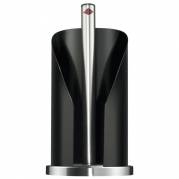 Dispenser, Wesco, 30cm, &Atilde;&tilde;15,5cm, sort, st&Atilde;&yen;l, til 2 ekstra toiletruller *Denne vare tages ikke retur*